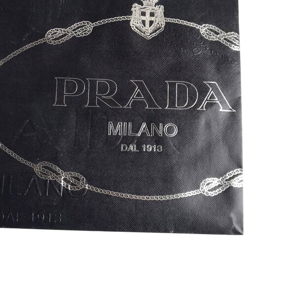 Prada Shopping Bag Gift Present Luxury Designer Shopper Tote - Picture 4 of 15
